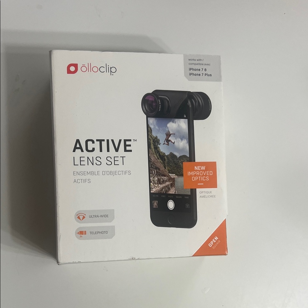 Active Lens Set for iPhone 7/7 Plus - Black